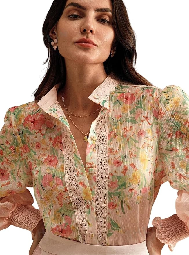 LITZO Top for Women || Woman Shirt || Woman Top (L 43-44) - Image 5